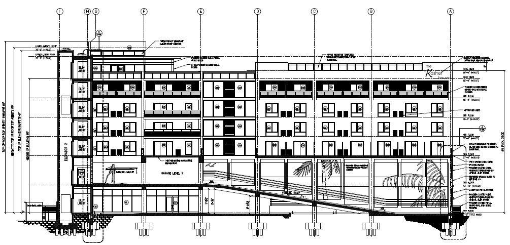 Map Design of Dolce Hotel